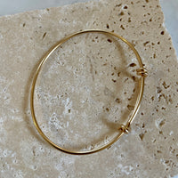 Gold Fill Expandable Bangle