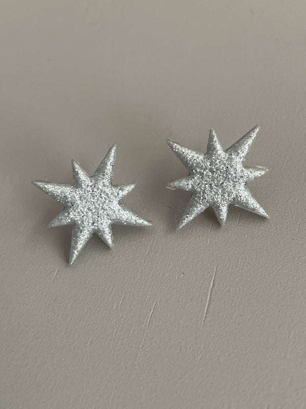 Retro “Northern Star”-burst Studs