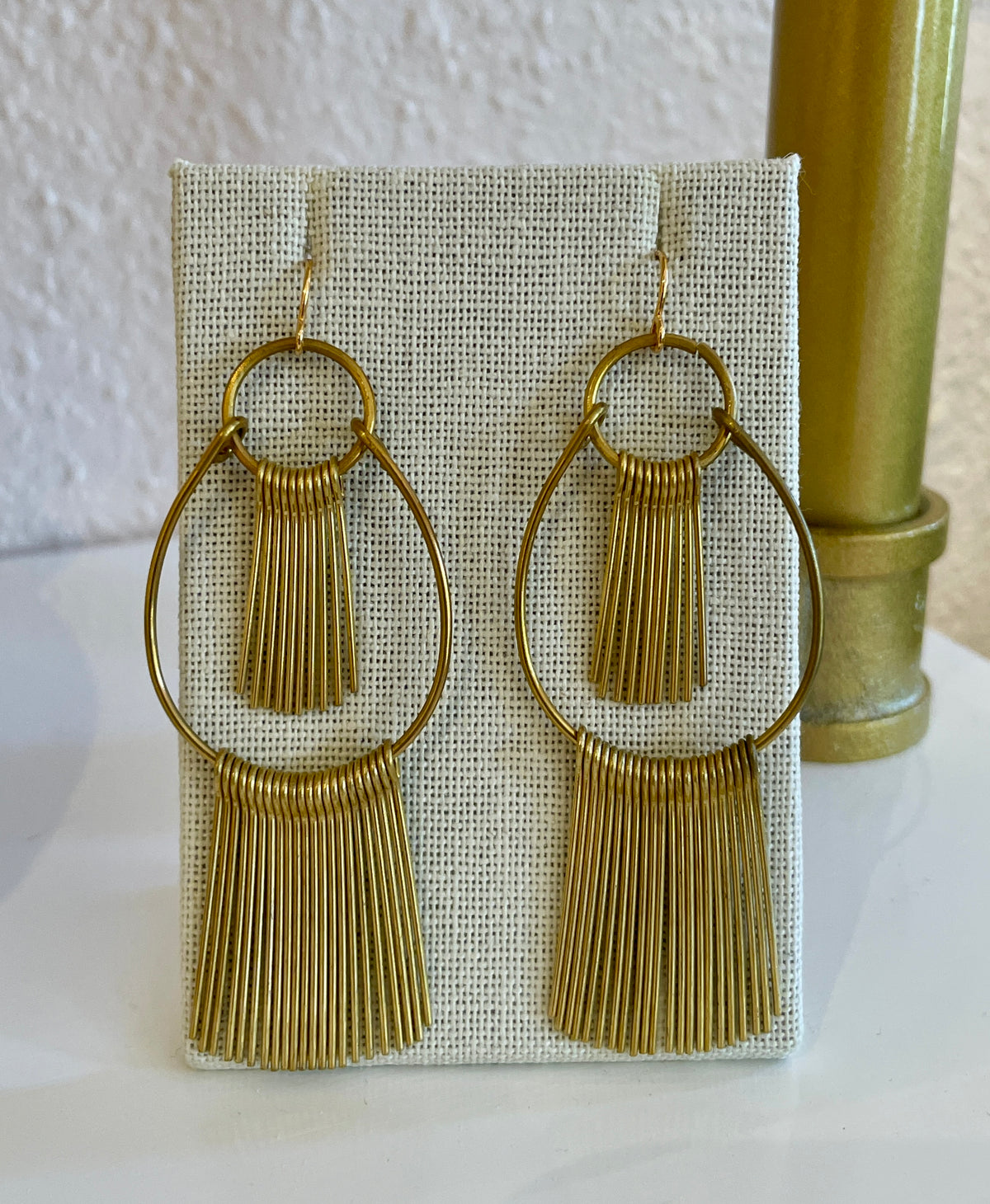 Brass Fringe Dangles