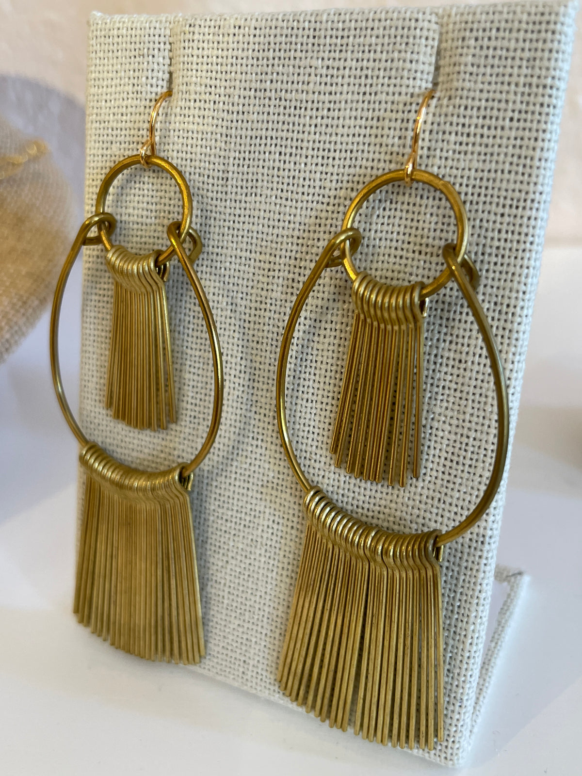 Brass Fringe Dangles