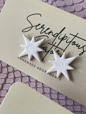 Retro “Northern Star”-burst Studs